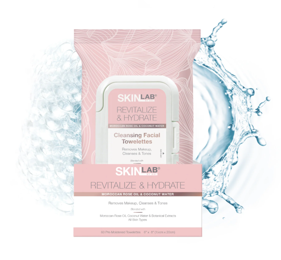 Cleansing Facial Wipes w/ Moroccan